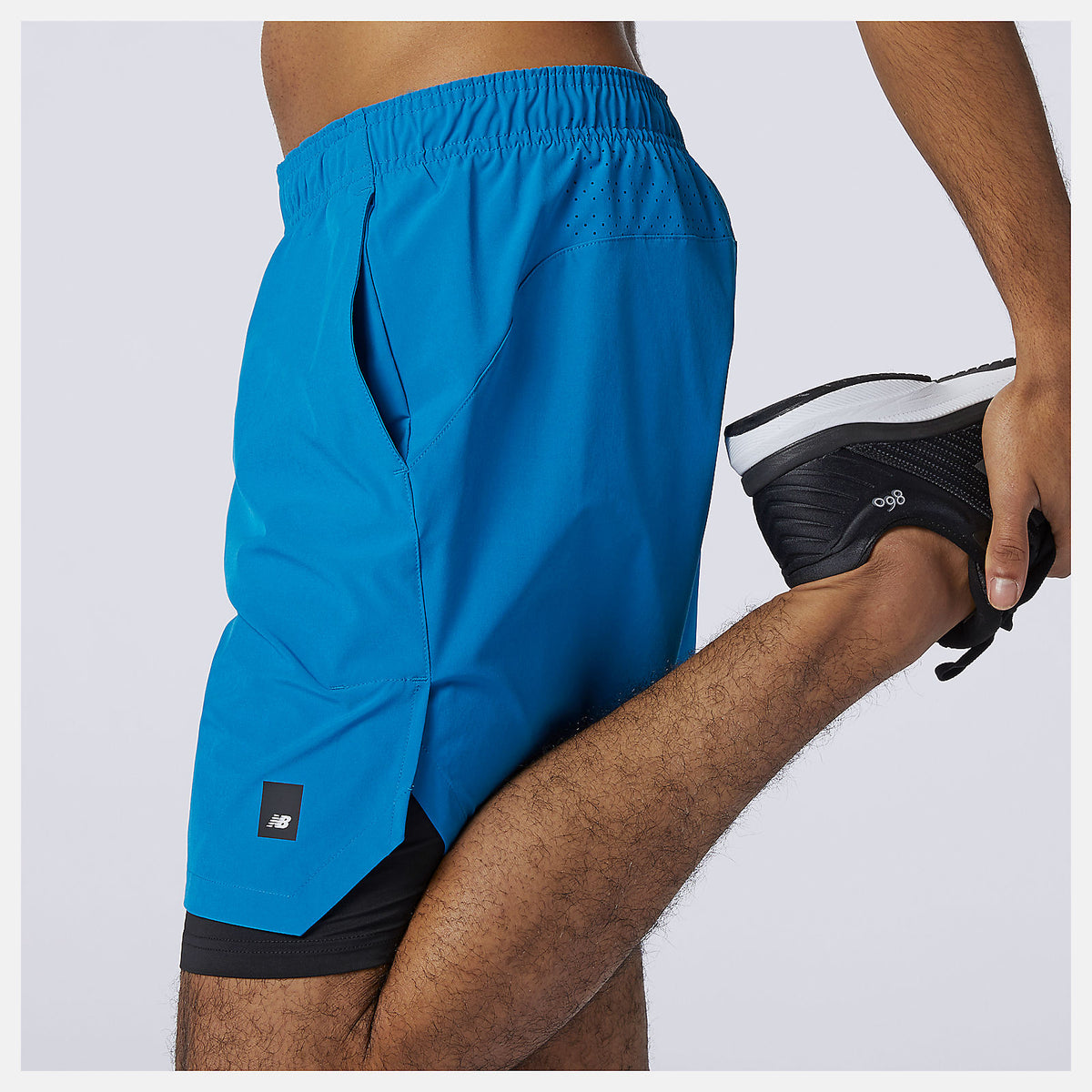 Men New Balance Fortitech 7 inch 2 In 1 Short