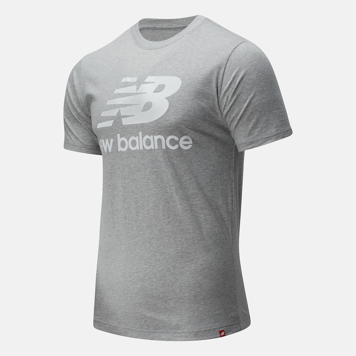 Men New Balance Essentials Stacked Logo Tee