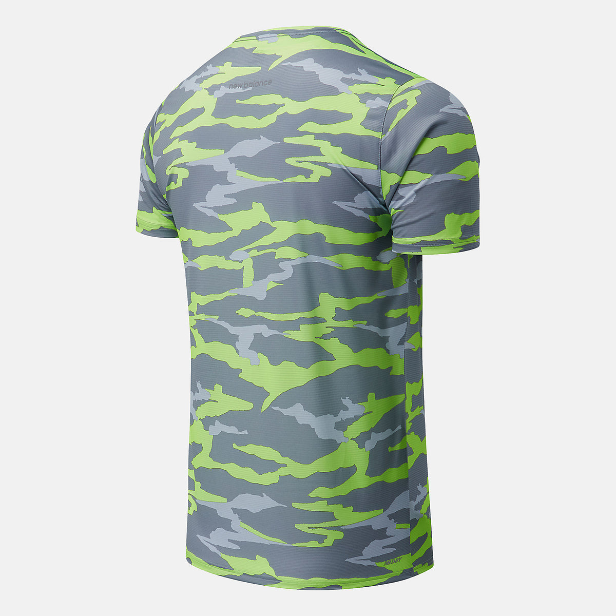 Men New Balance Printed Accelerate Short Sleeve