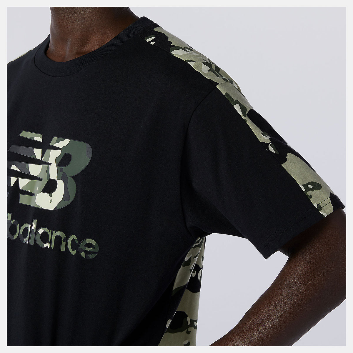 Men New Balance NB Essential Camo Tee