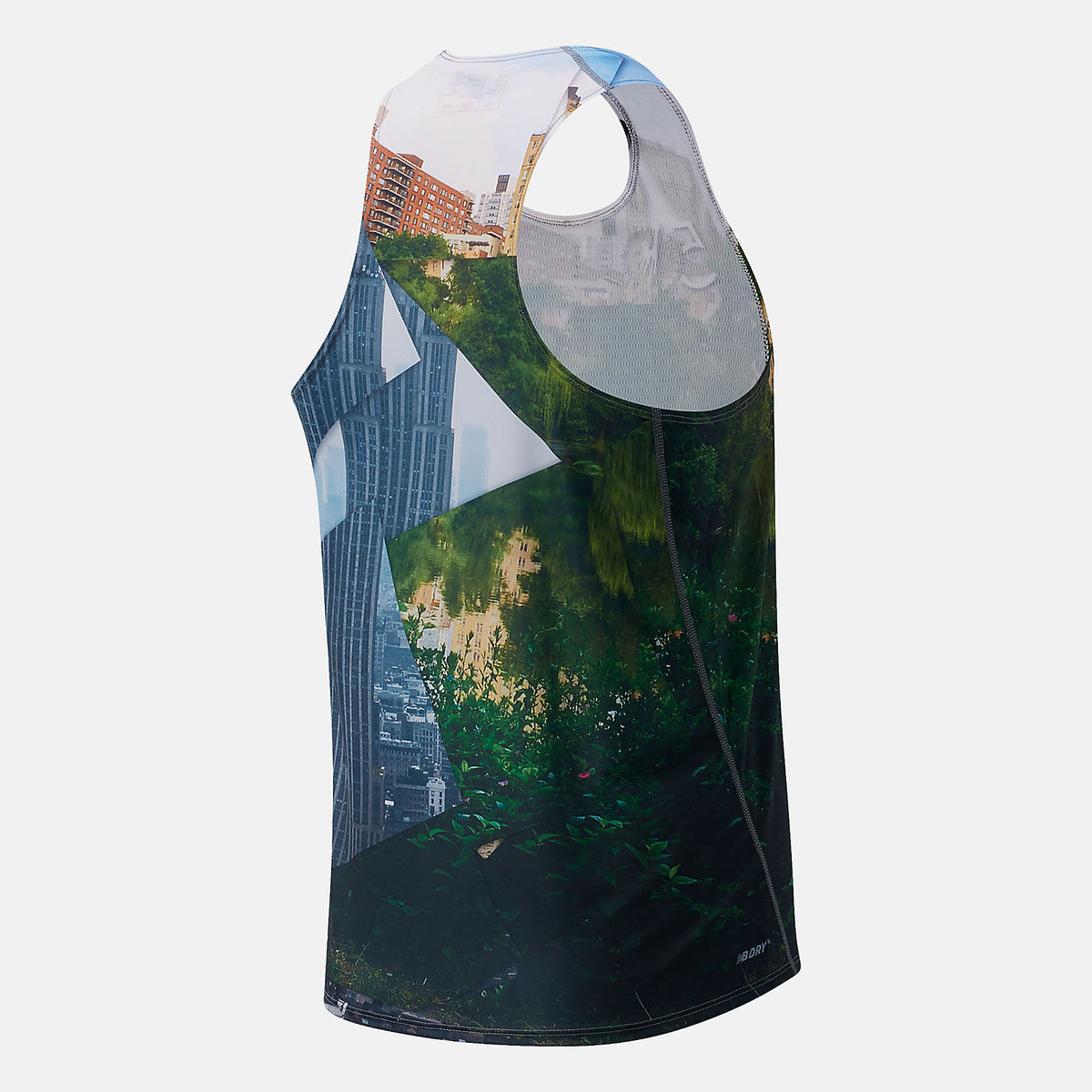 Men New Balance TCS New York City Marathon Printed Singlet