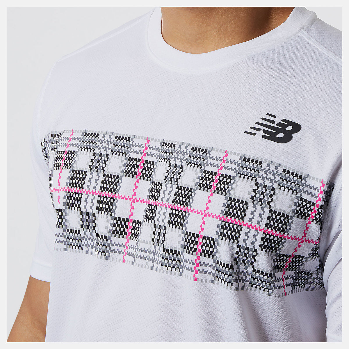 Men New Balance Printed Tournament Crew