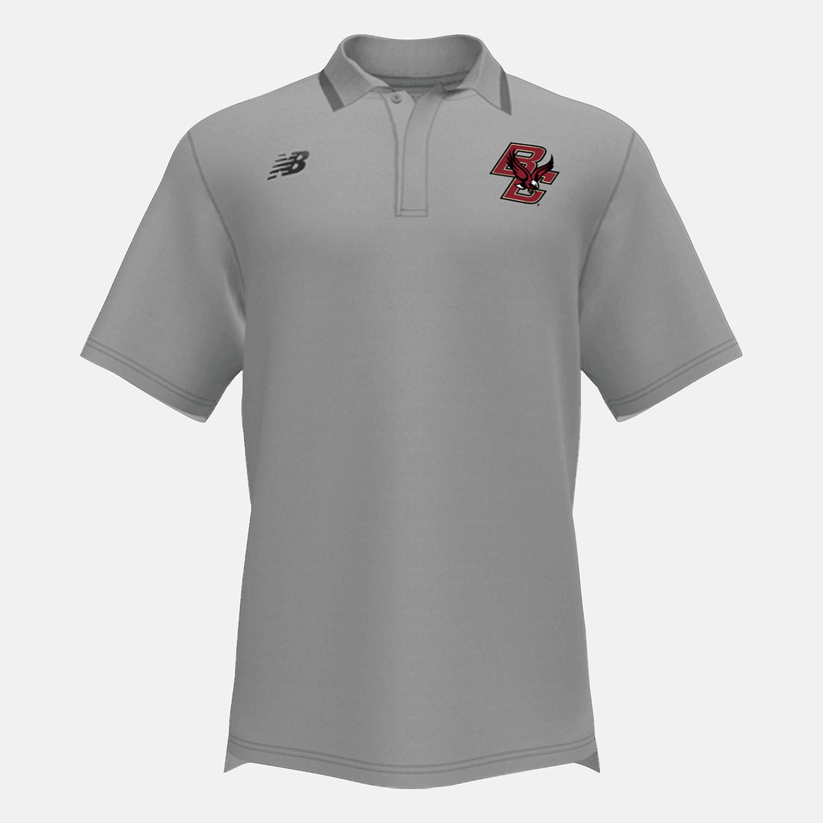 Men New Balance Team Rally Polo(Boston College)