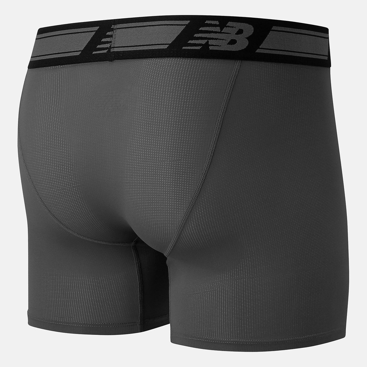 Men New Balance Men Mesh 6 Inch Boxer Brief 2 Pack