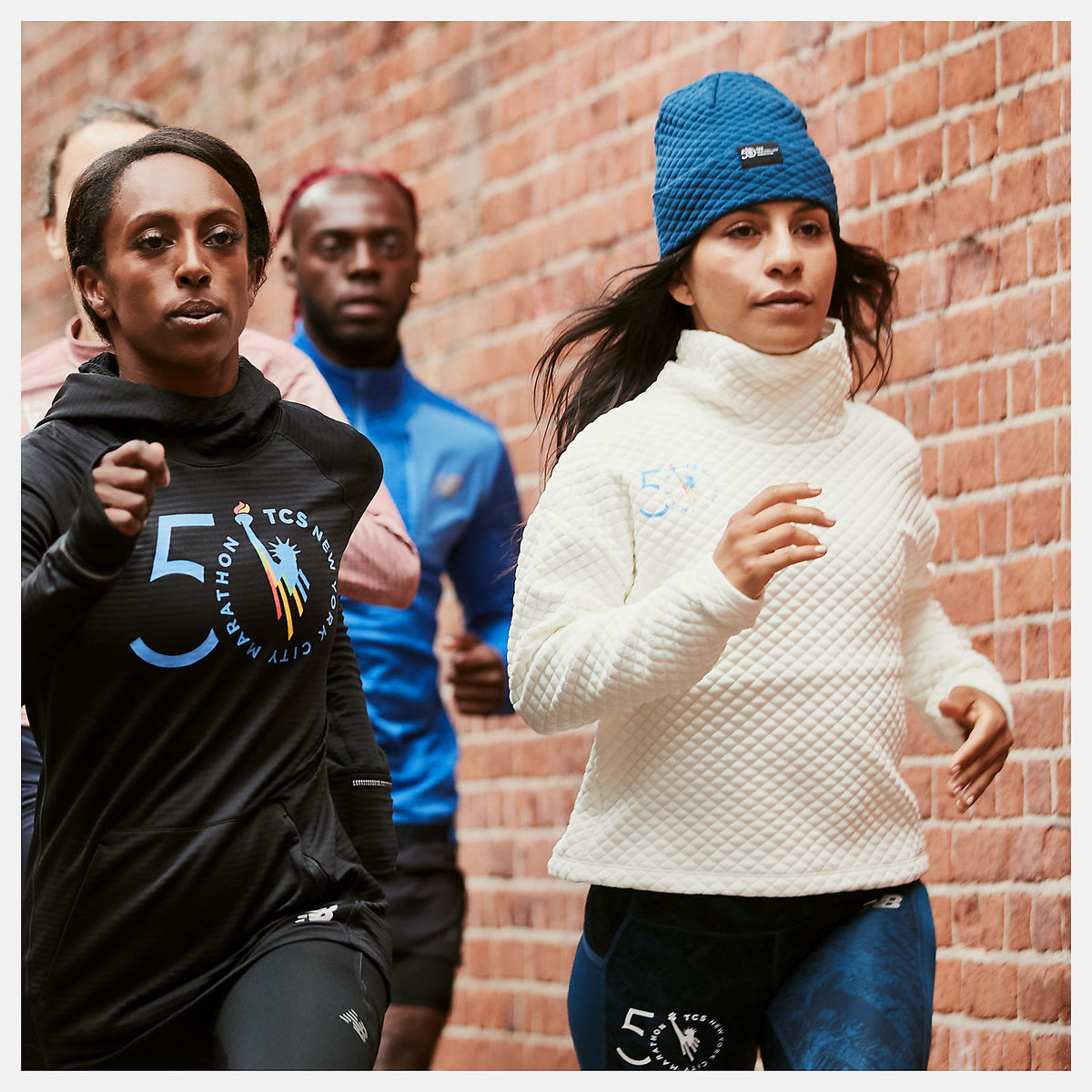 Women New Balance NYC Marathon NB Heat Loft Funnel