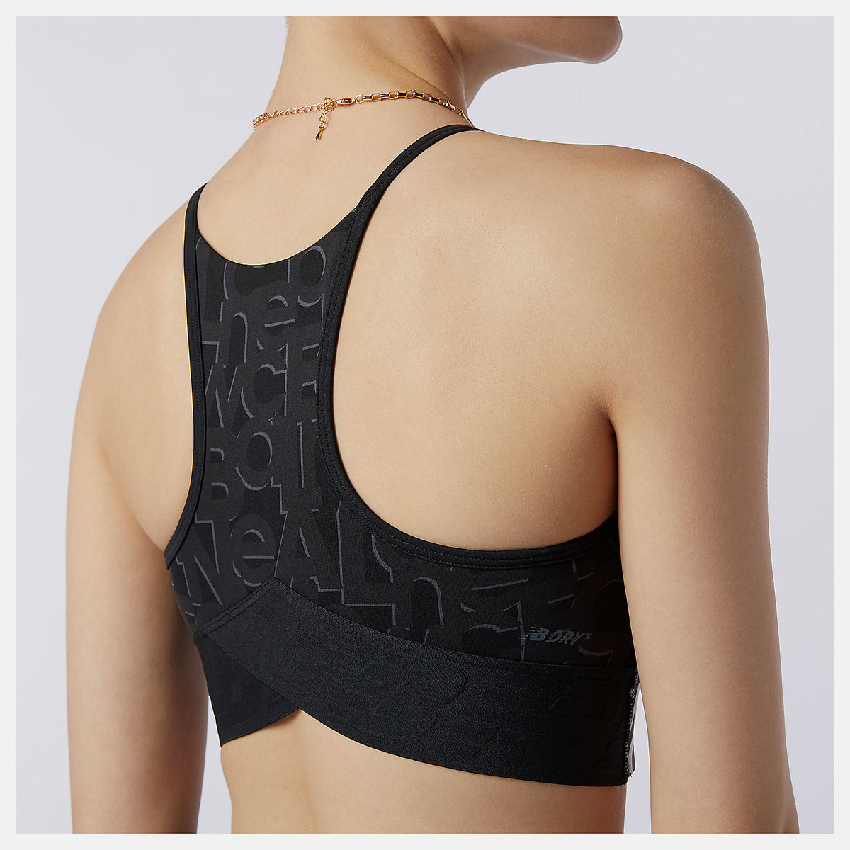 Women New Balance Relentless Printed Crop Top