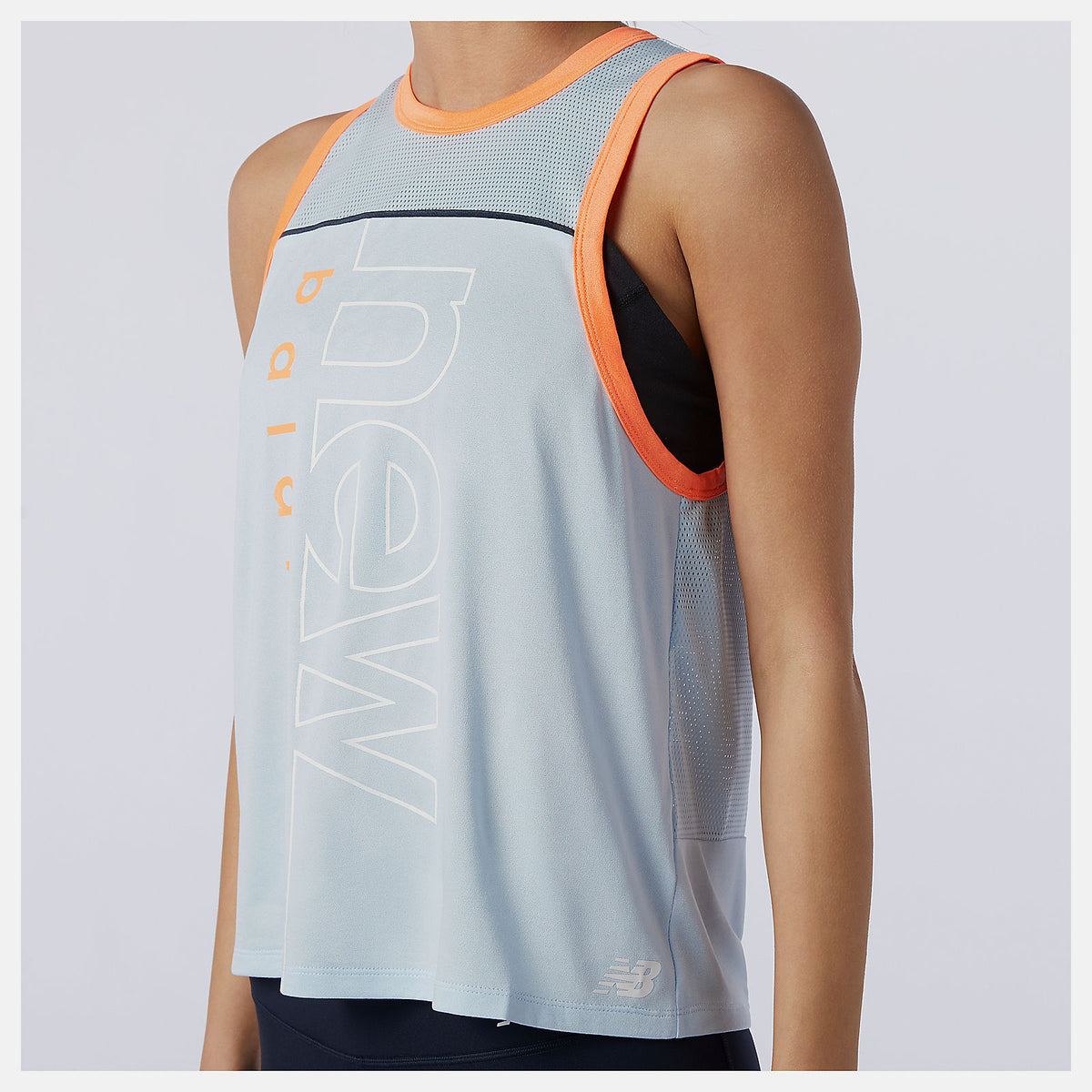 Women New Balance Printed Fast Flight Tank