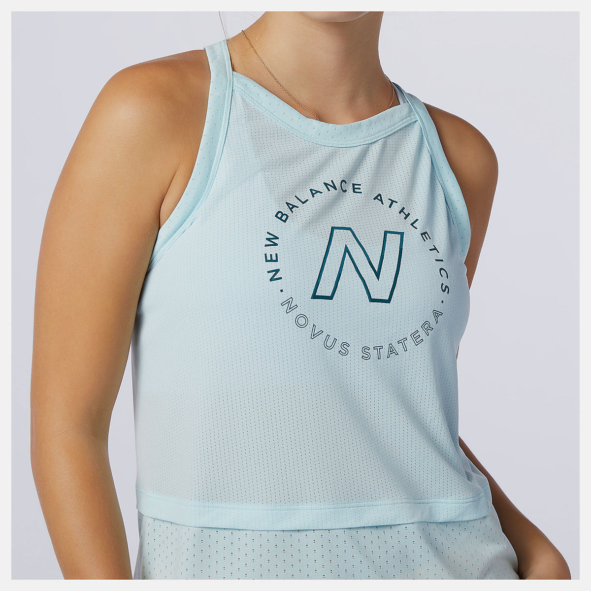 Women New Balance Printed Impact Run Hybrid Tank