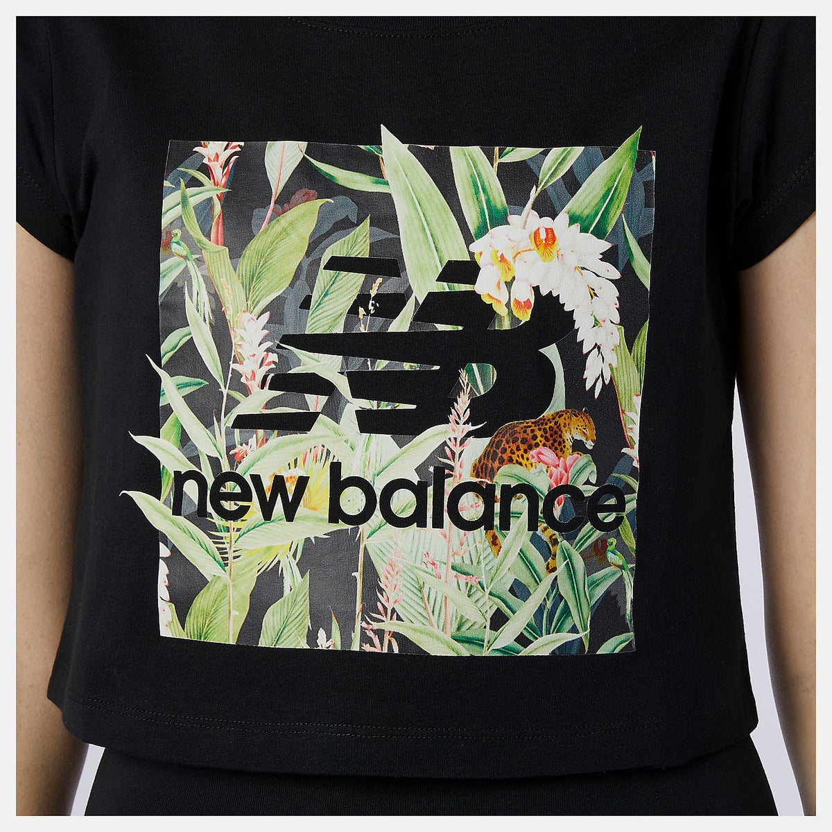 Women New Balance NB Essentials Botanical Tee