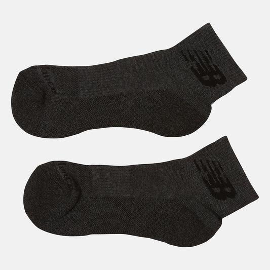 Women/Men New Balance Cooling Cushion Performance Quarter Socks 2 Pair