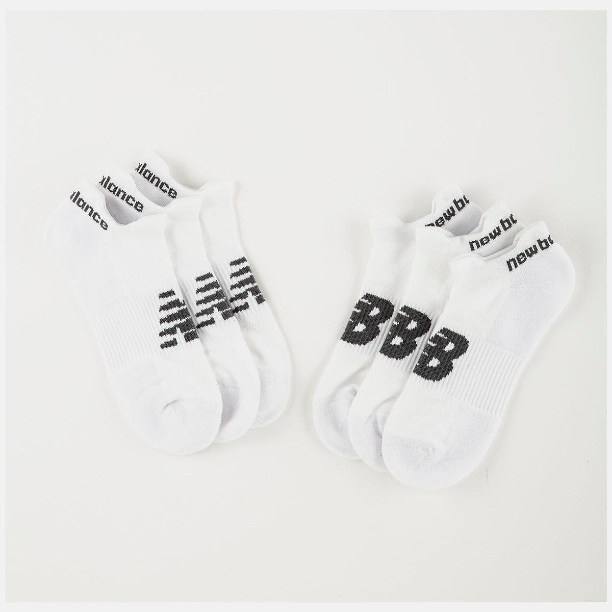 Women/Men New Balance Strategic Cushion Low-Cut Tab Socks 3 Packs