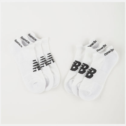 Women/Men New Balance Strategic Cushion Low-Cut Tab Socks 3 Packs