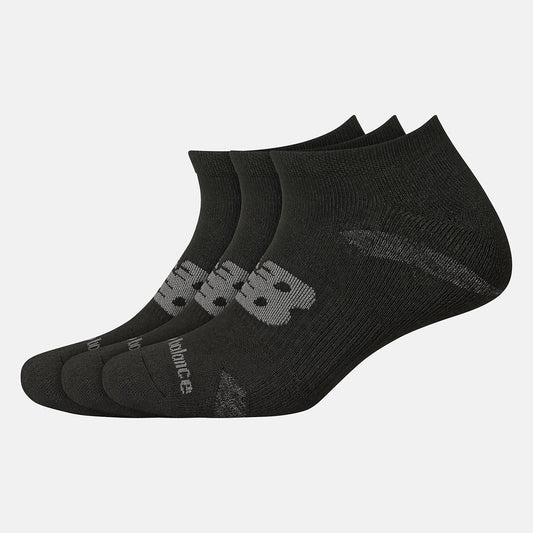 Women/Men New Balance Performance Cushion No Show Socks 3 Pack