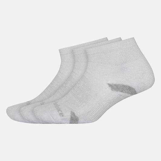 Women/Men New Balance Performance Cushion Quarter Socks 3 Pack