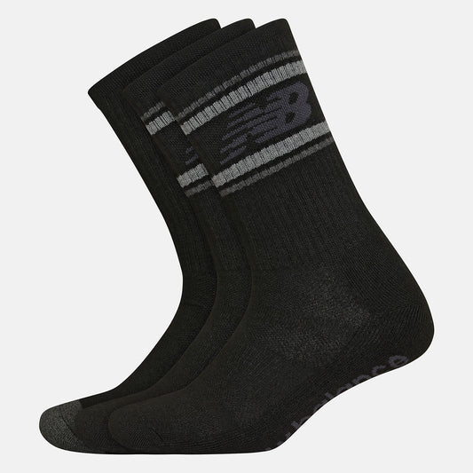 Women/Men New Balance Performance Cushion Crew Socks 3 Pack
