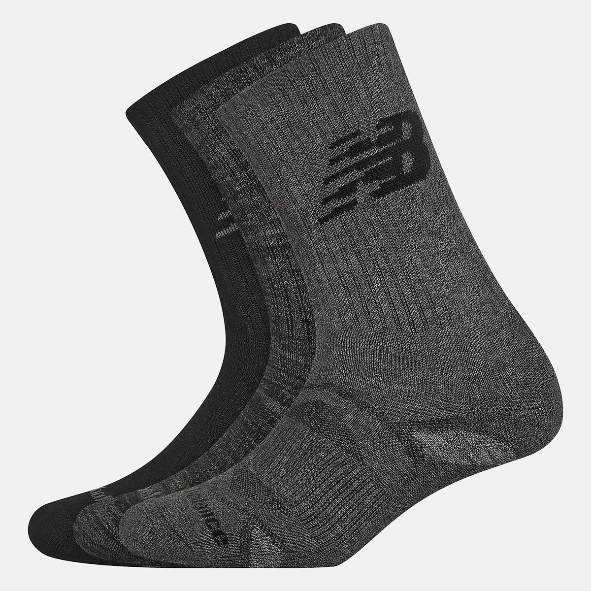 Women/Men New Balance Performance Cushion Crew Socks 3 Pack