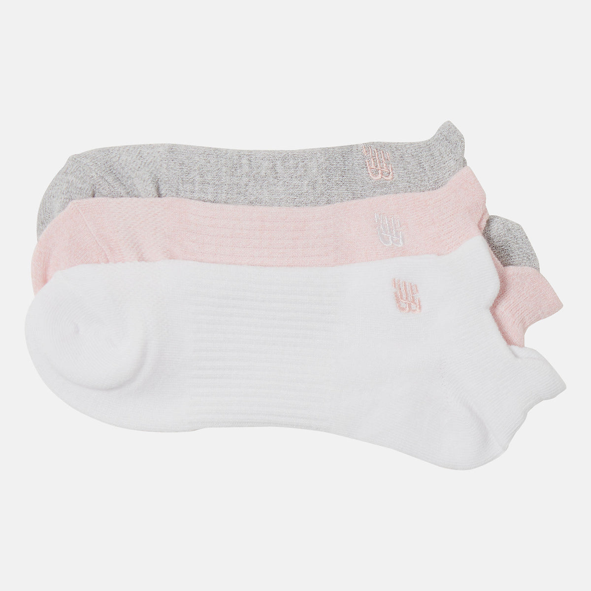 Women/Men New Balance Flat Knit Lowcut Tab Socks 3 Pack