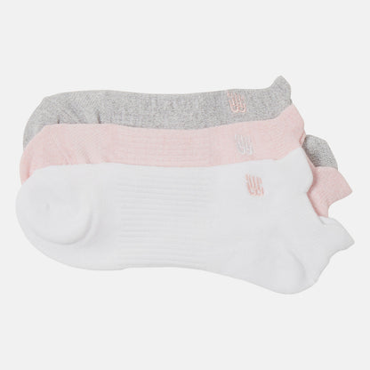 Women/Men New Balance Flat Knit Lowcut Tab Socks 3 Pack
