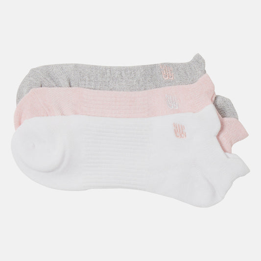 Women/Men New Balance Flat Knit Lowcut Tab Socks 3 Pack