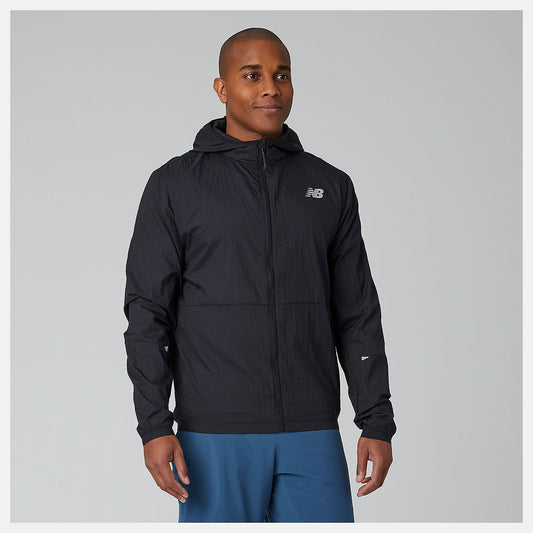 Men New Balance Impact Run Light Pack Jacket