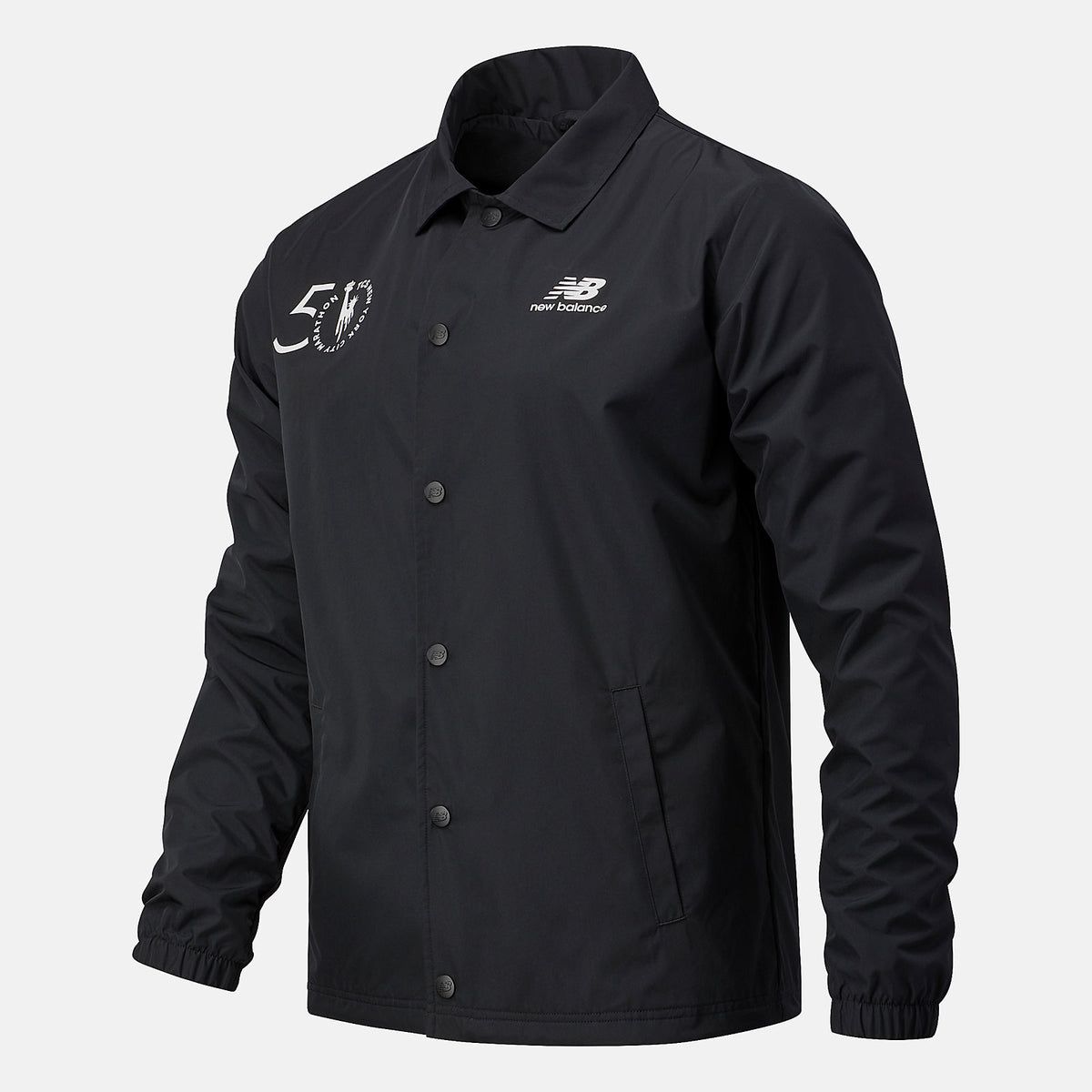 Men New Balance NYC Marathon Classic Coaches Jacket