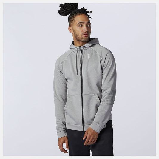 Men New Balance Tenacity Fleece Full Zip Hoodie