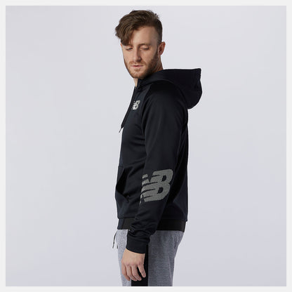 Men New Balance Tenacity Fleece Full Zip Hoodie