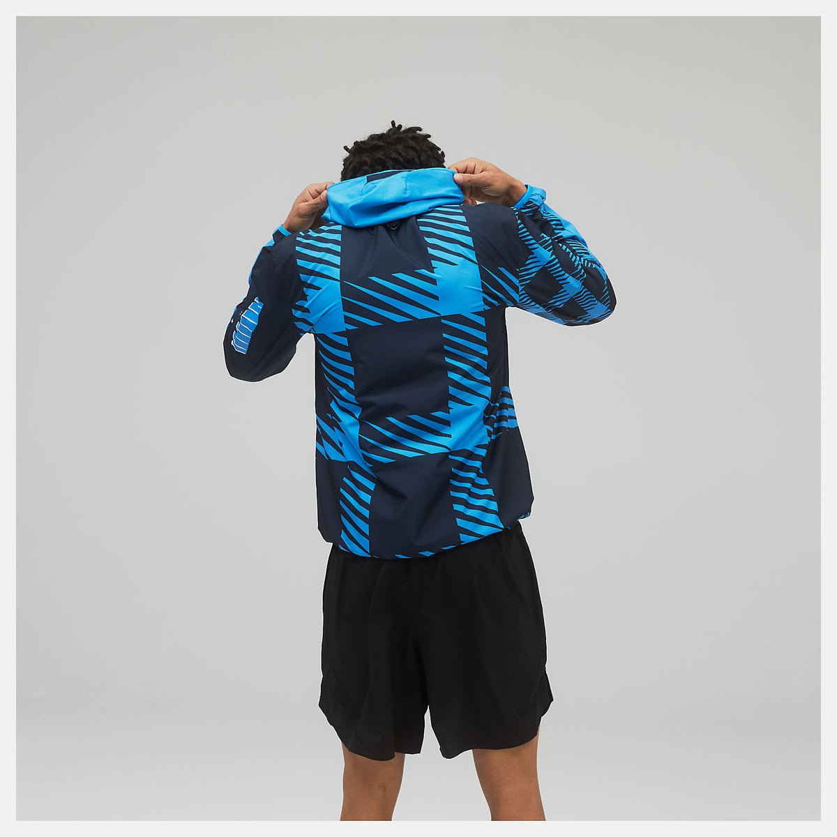 Men New Balance Printed Fast Flight Jacket