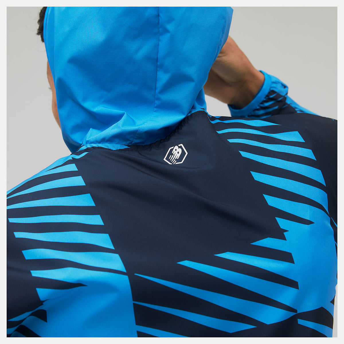 Men New Balance Printed Fast Flight Jacket