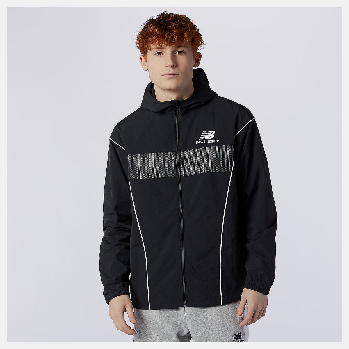 Men New Balance NB Athletics Windbreaker