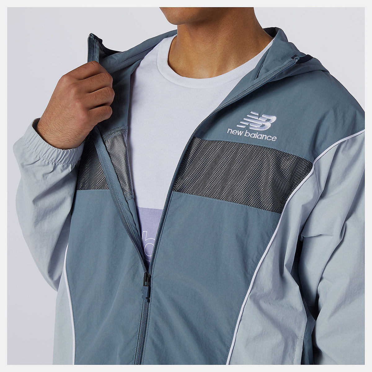 Men New Balance NB Athletics Windbreaker