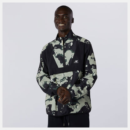 Men New Balance NB Essentials Camo Anorak