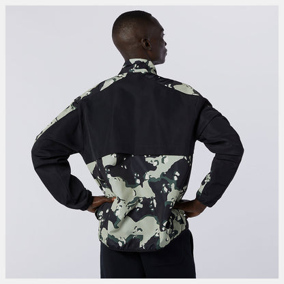 Men New Balance NB Essentials Camo Anorak