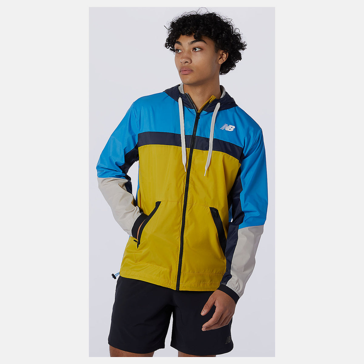 Men New Balance R.W.T. Lightweight Woven Jacket