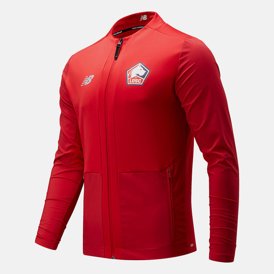 Men New Balance Lille LOSC Pre-Game Jacket