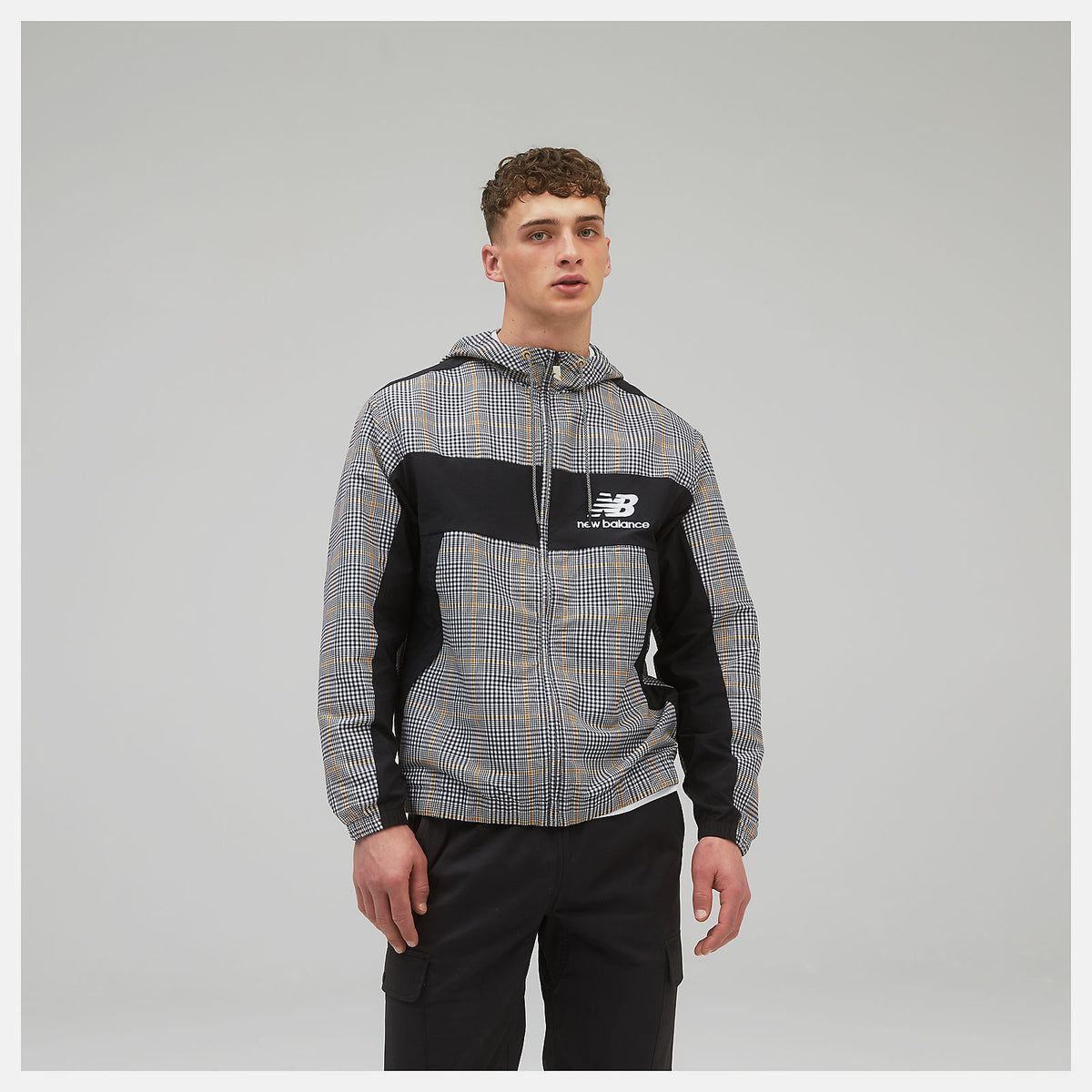 Men New Balance NB Athletics Higher Learning Windbreaker AOP