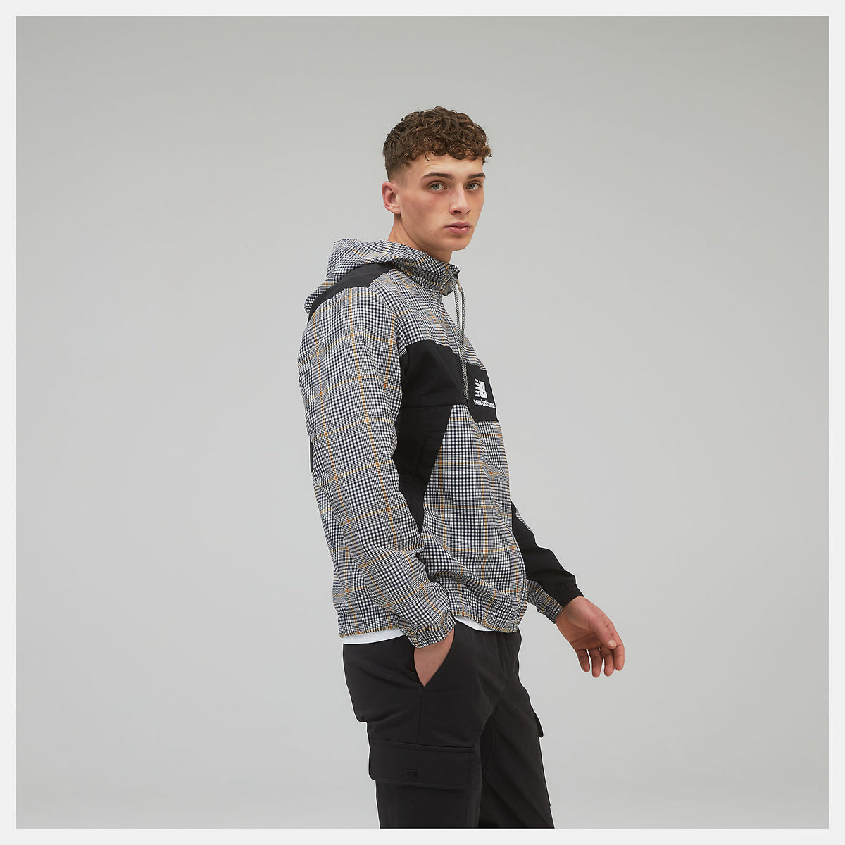 Men New Balance NB Athletics Higher Learning Windbreaker AOP
