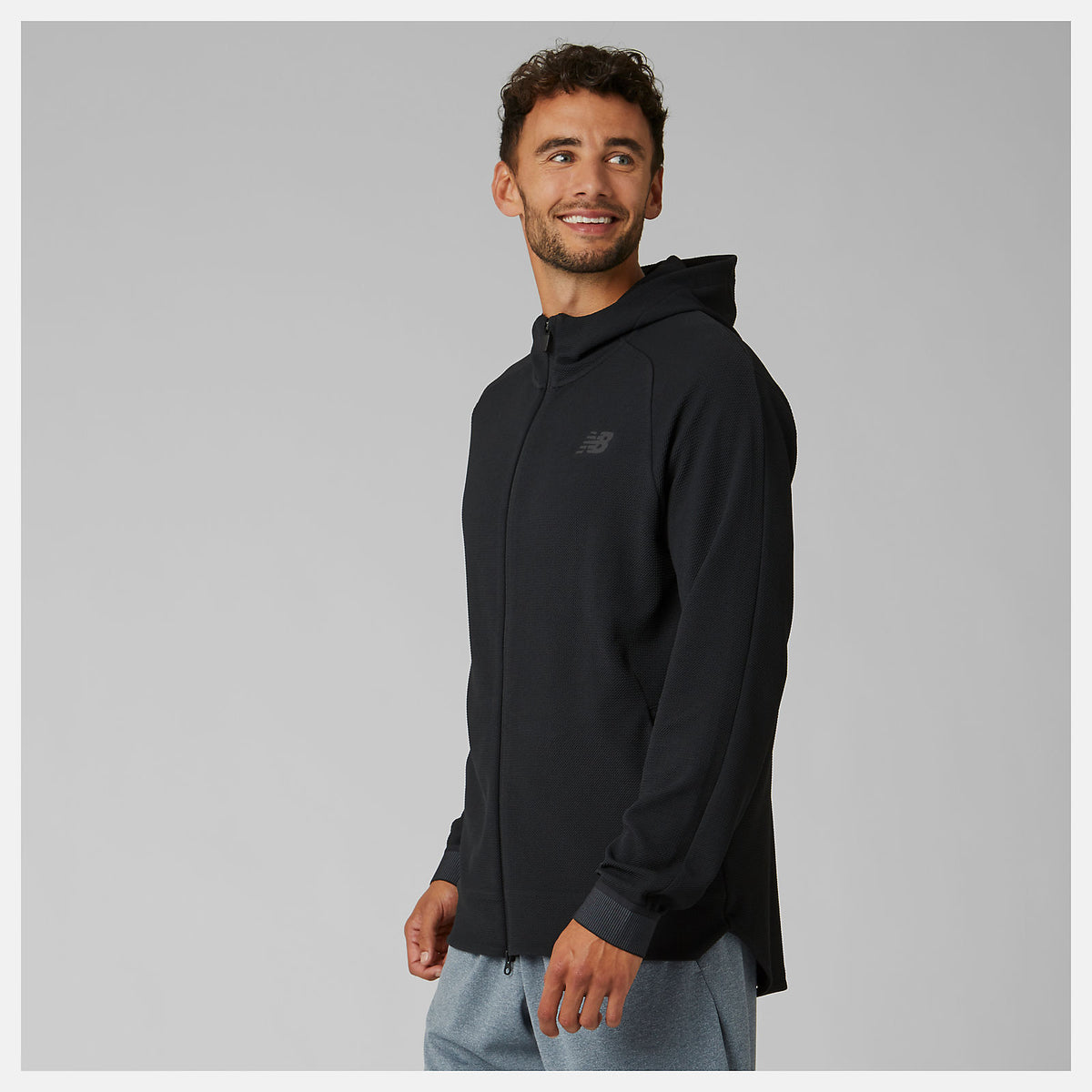 Men New Balance NB Basketball Finisher Full Zip
