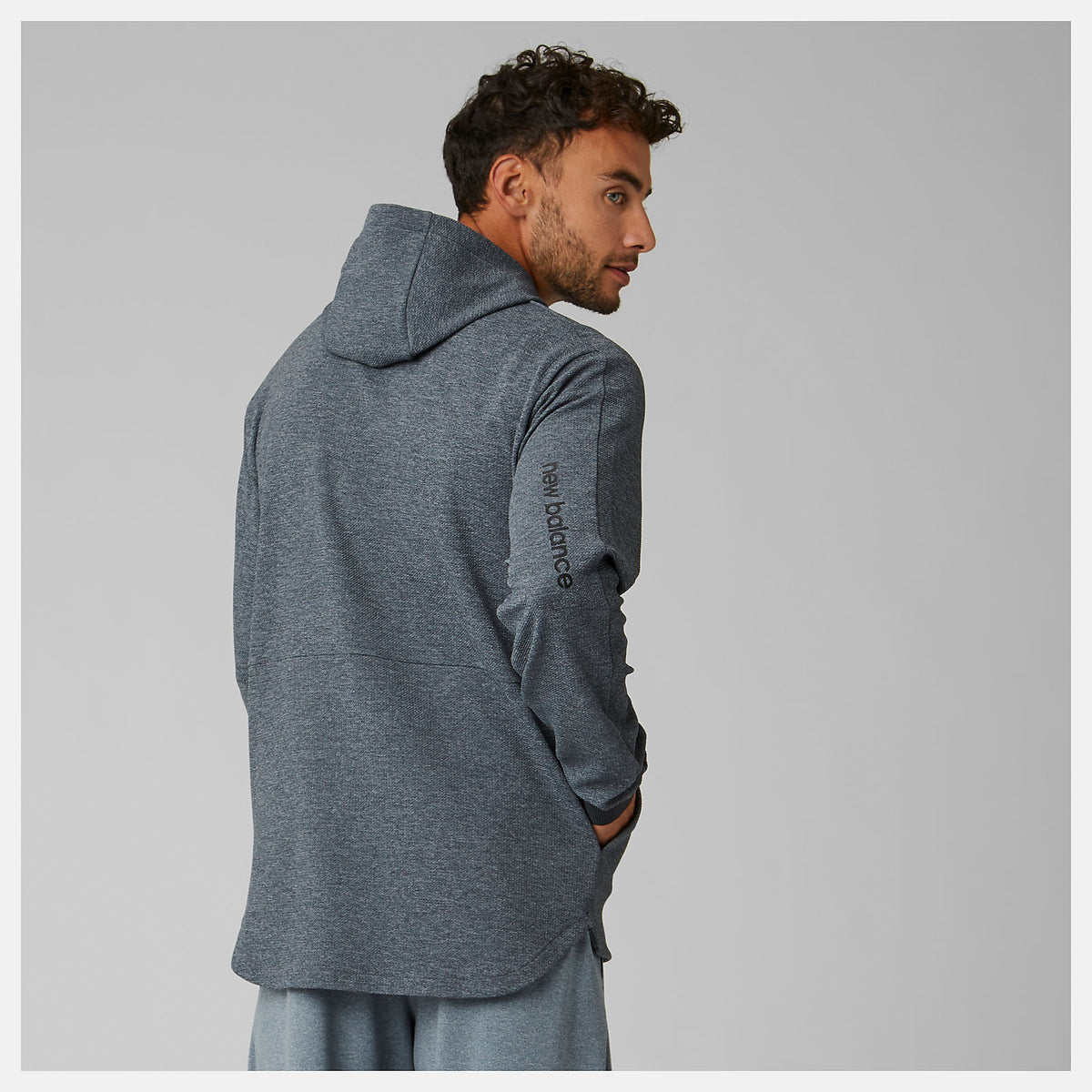Men New Balance NB Basketball Finisher Full Zip