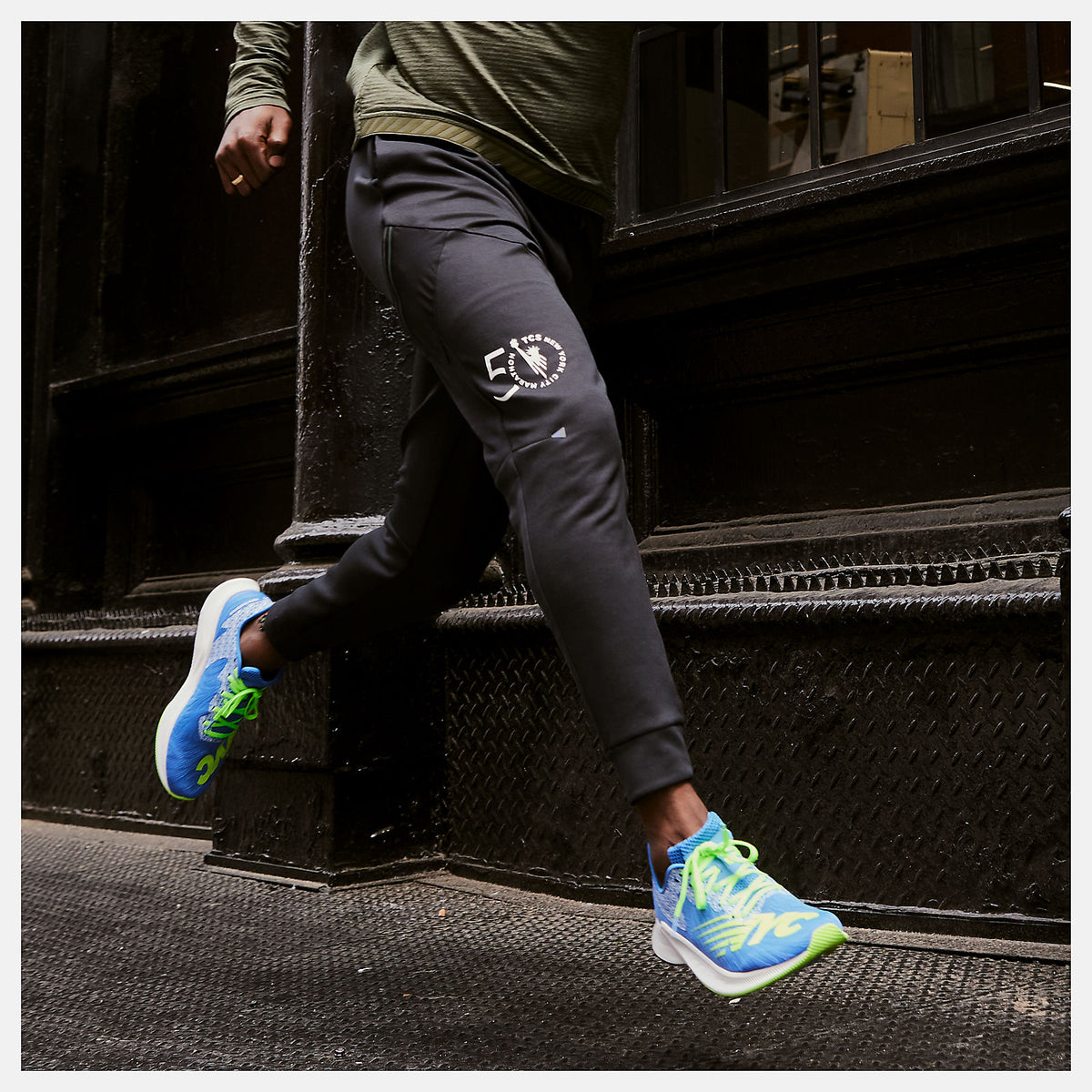 Men New Balance NYC Marathon Q Speed Run Pant