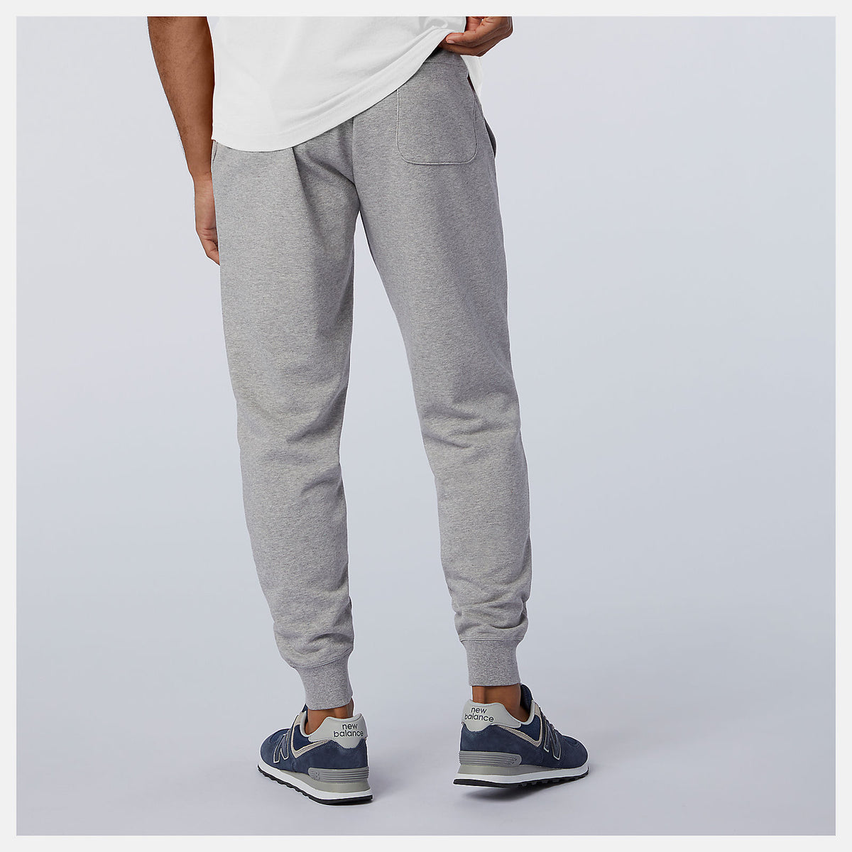 Men New Balance Essentials Stacked Logo Sweatpant