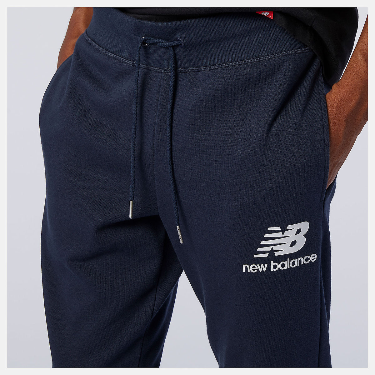 Men New Balance Essentials Stacked Logo Sweatpant