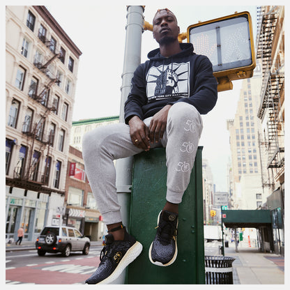 Men New Balance NYC Marathon Essentials Stack Pack Sweatpant