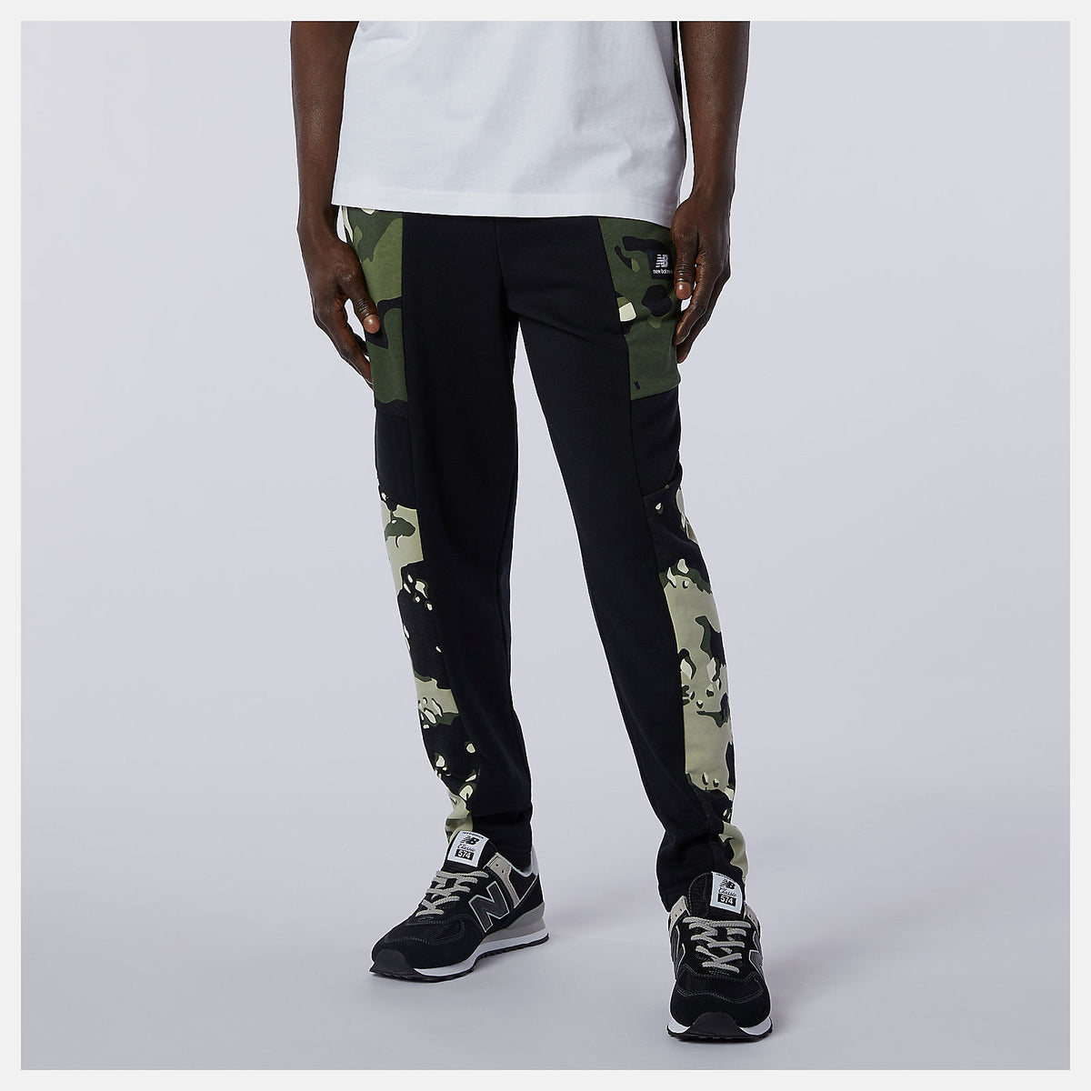 Men New Balance NB Essential Camo Sweatpant