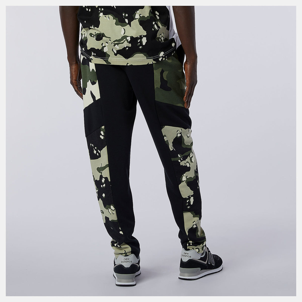 Men New Balance NB Essential Camo Sweatpant
