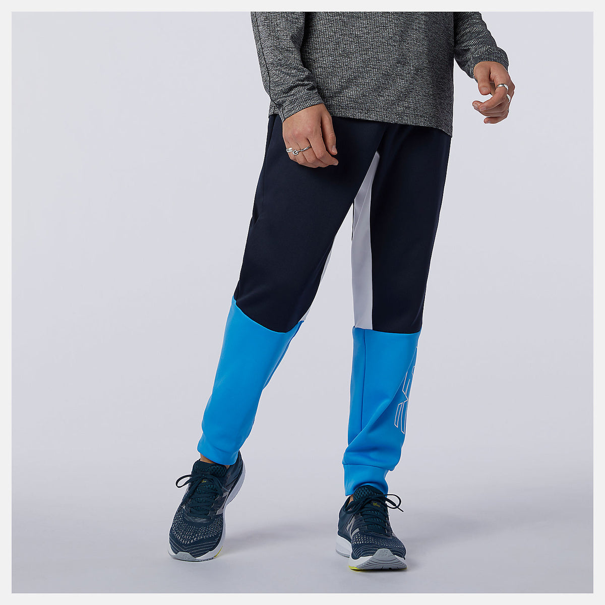 Men New Balance Tenacity Performance Fleece Blocked Pant