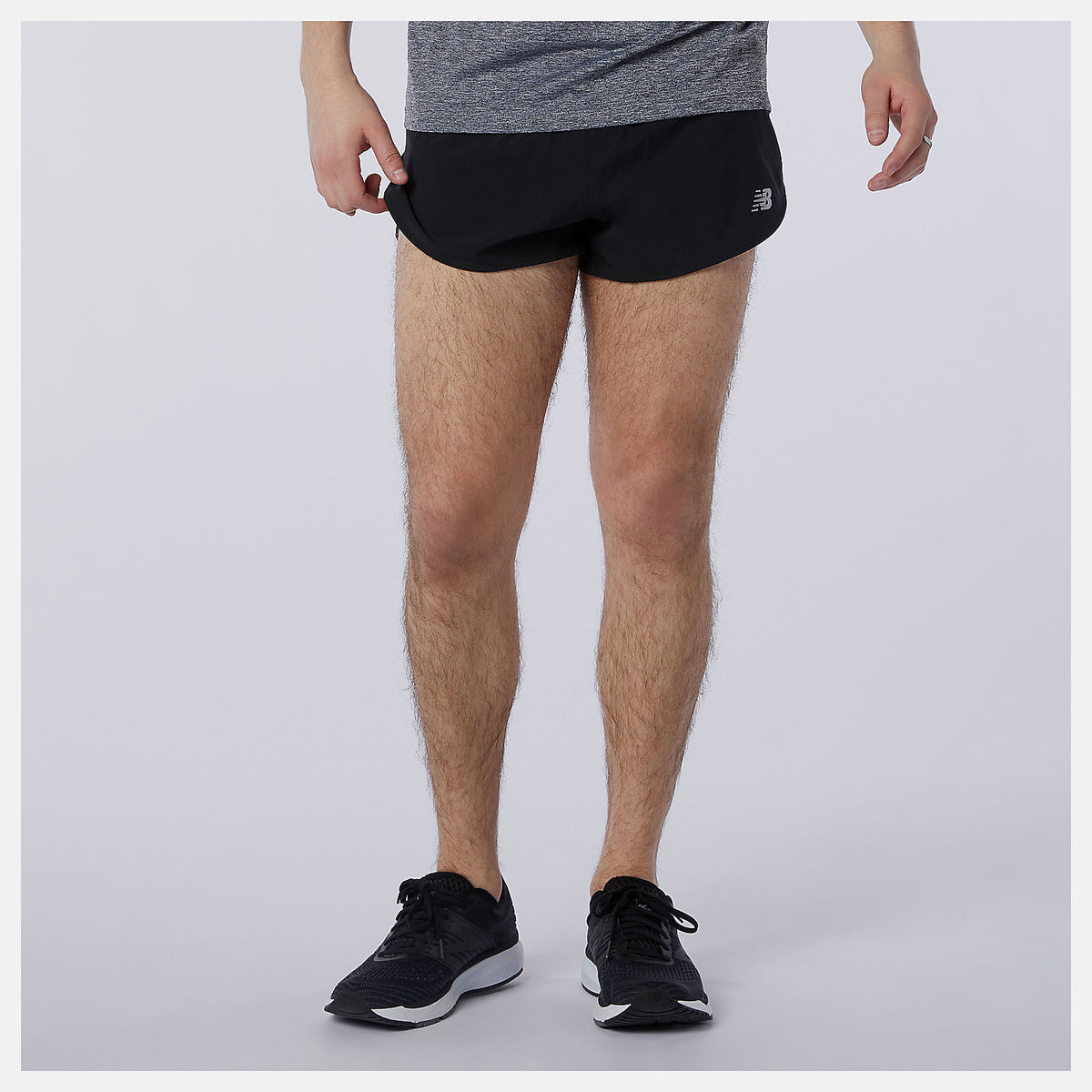 Men New Balance Impact Run 3 Inch Split Short