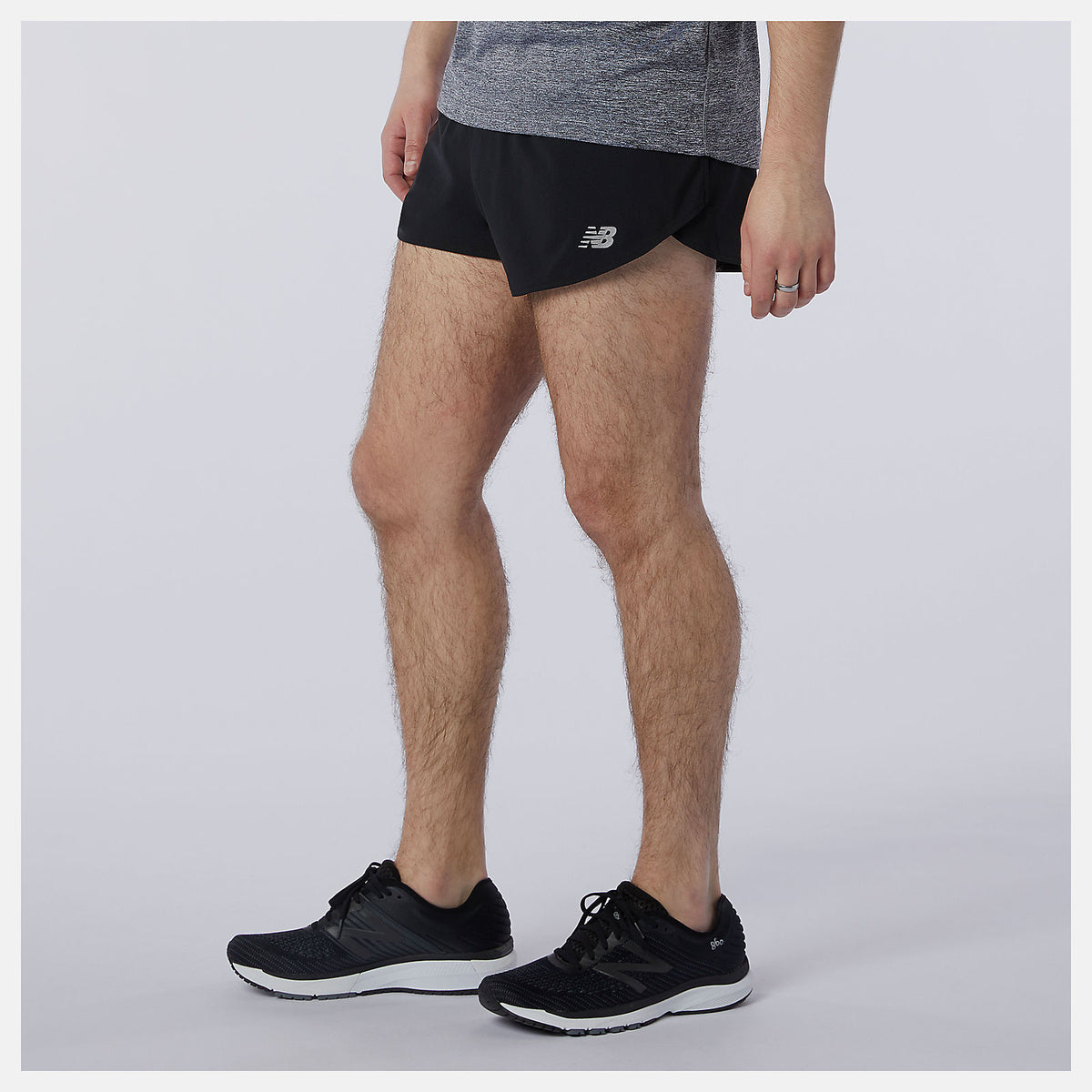 Men New Balance Impact Run 3 Inch Split Short