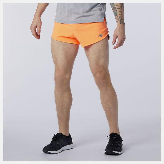 Men New Balance Impact Run 3 Inch Split Short