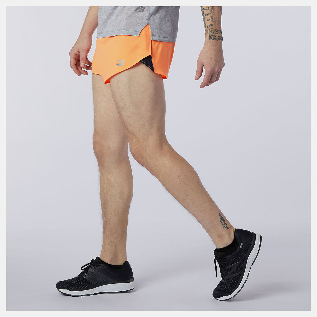 Men New Balance Impact Run 3 Inch Split Short
